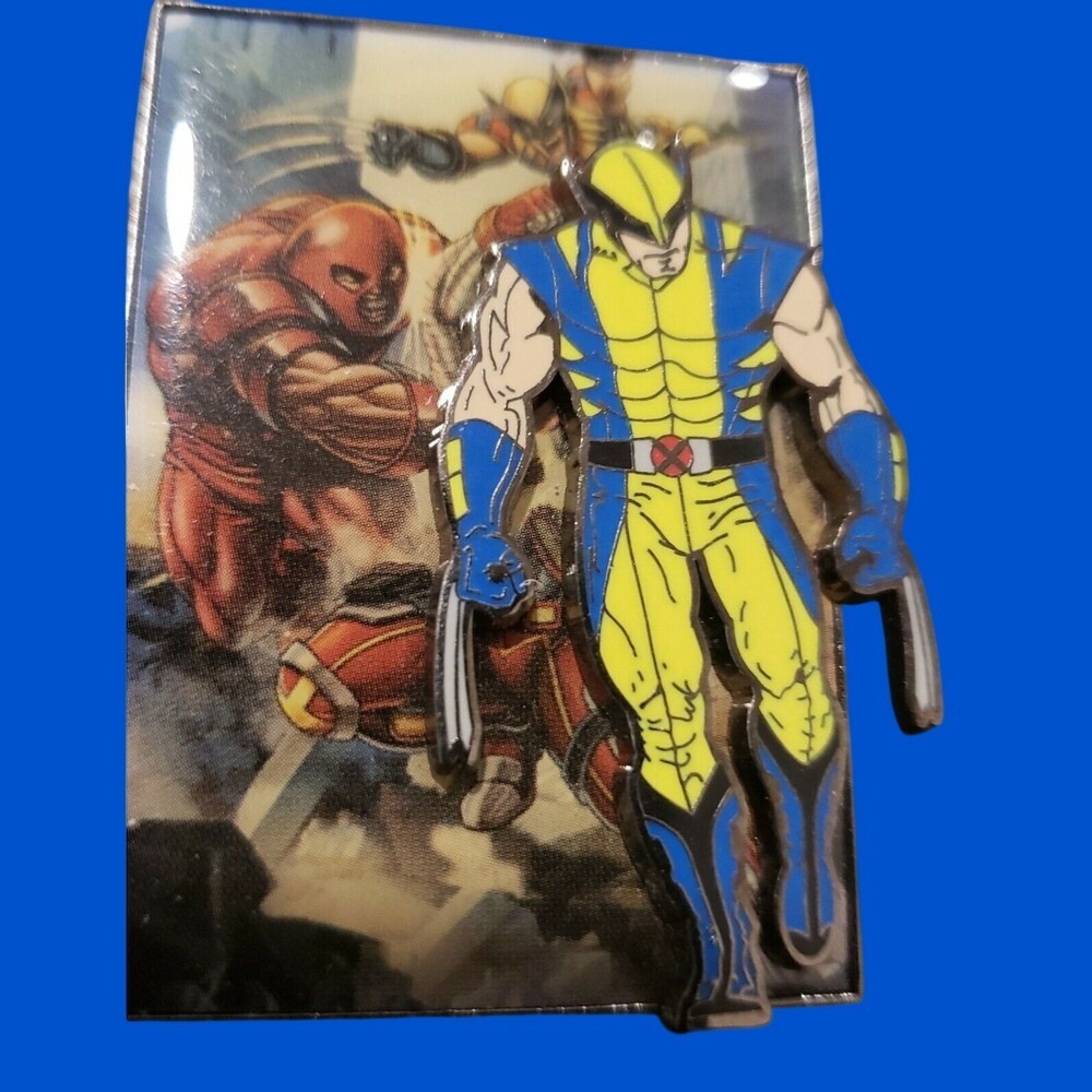 Marvel X-Men Wolverine Juggernaut Limited Edition 500 Enamel Pin 2008 Rare